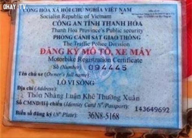 Dở cười, dở khóc khi có tên “chẳng giống ai”