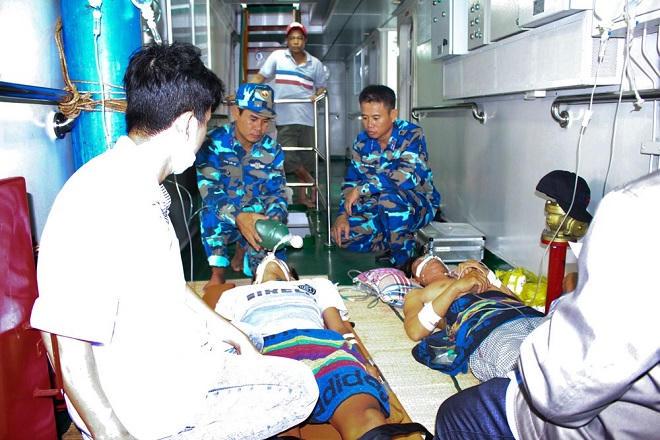 Những chuyến cấp cứu đặc biệt hỗ trợ ngư dân 
