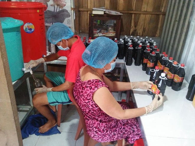 Thơm ngon đậm đà sản phẩm “Nước mắm nhỉ truyền thống Bích Tuyền”