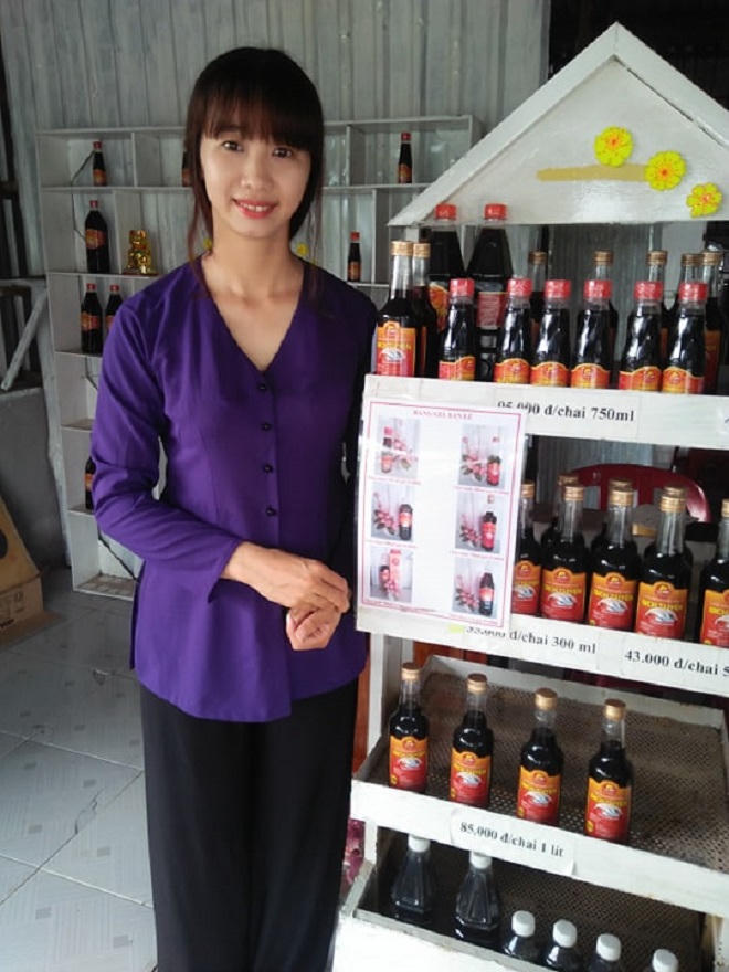 Thơm ngon đậm đà sản phẩm “Nước mắm nhỉ truyền thống Bích Tuyền”