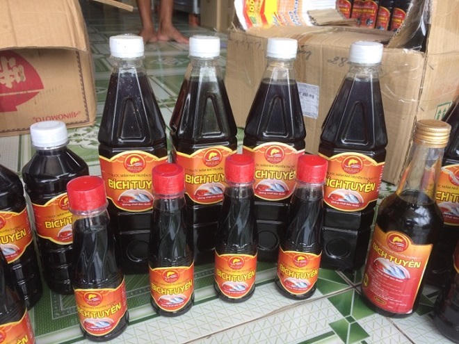 Thơm ngon đậm đà sản phẩm “Nước mắm nhỉ truyền thống Bích Tuyền”