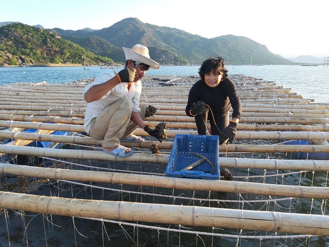 Nghị lực người phụ nữ gầy cơ nghiệp trên vịnh Cam Ranh