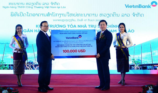 Phó Thủ tướng Lào: Tôi tin tưởng VietinBank sẽ phát triển thành ngân hàng thương mại chủ lực tại Lào