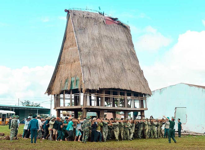 Quân đội chung sức xây dựng nông thôn mới