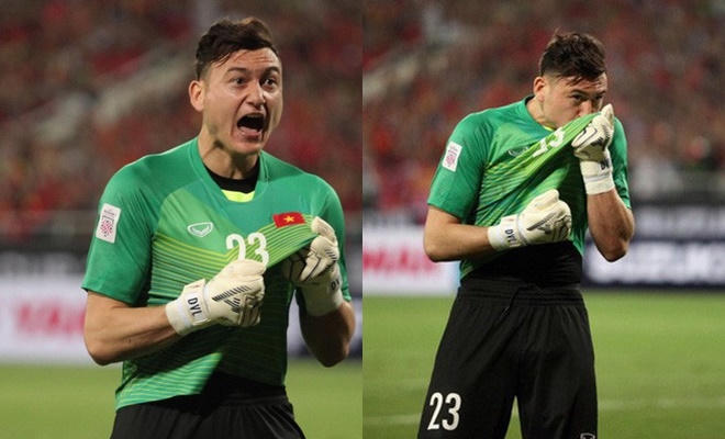 Ngất ngây với cách ăn mừng chiến thắng của tuyển thủ Việt Nam