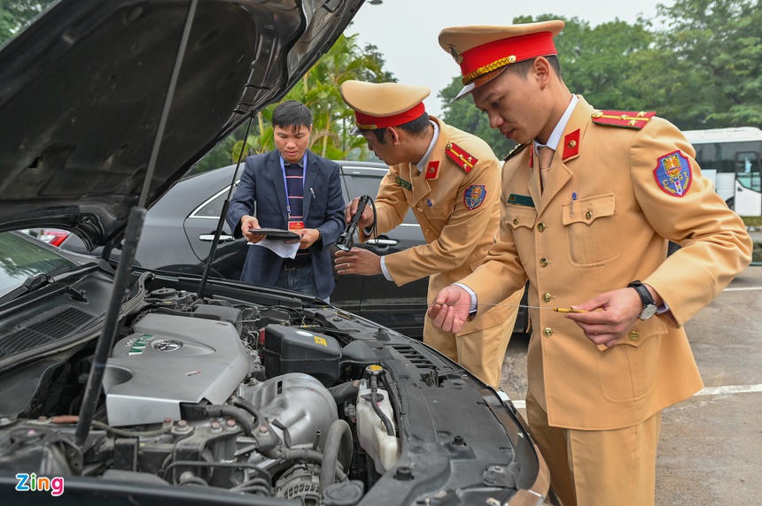Kiem soat chat che doan xe phuc vu Dai hoi Dang anh 7