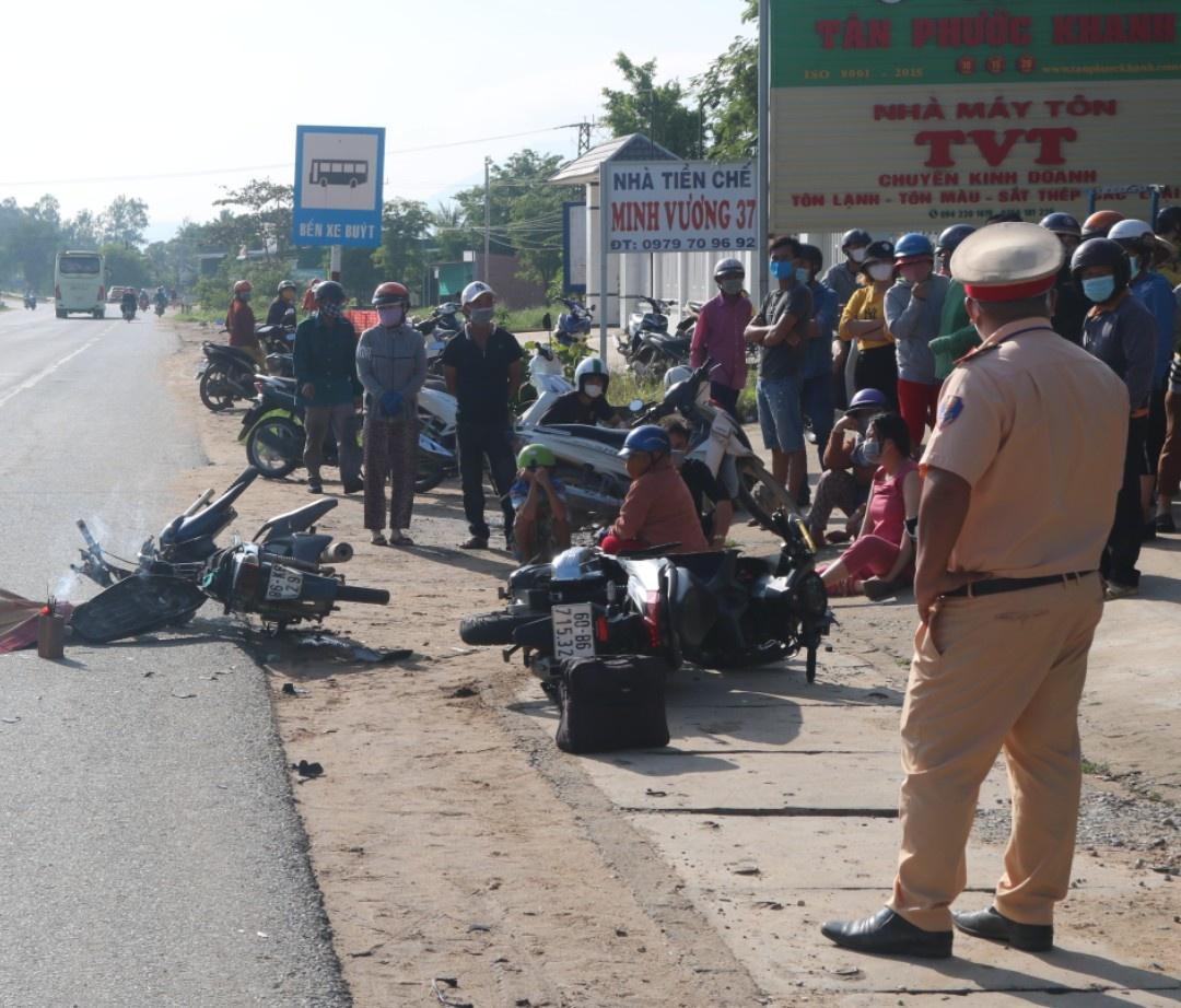 2 vụ tai nạn cách nhau 1km, 2 người tử vong
