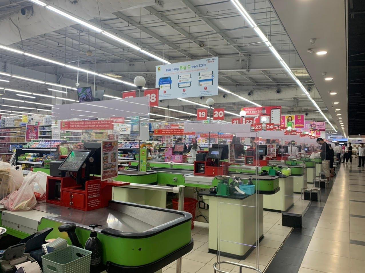 Siêu thị ở Hà Nội: Không có chuyện lo thiếu thực phẩm