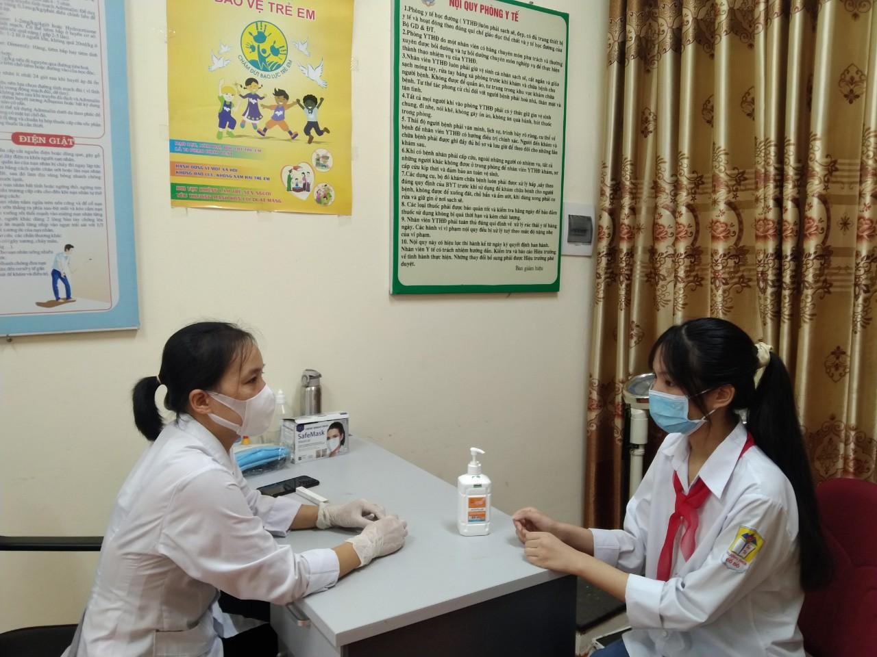 Học sinh huyện Ba Vì rạng rỡ ngày trở lại trường học trực tiếp