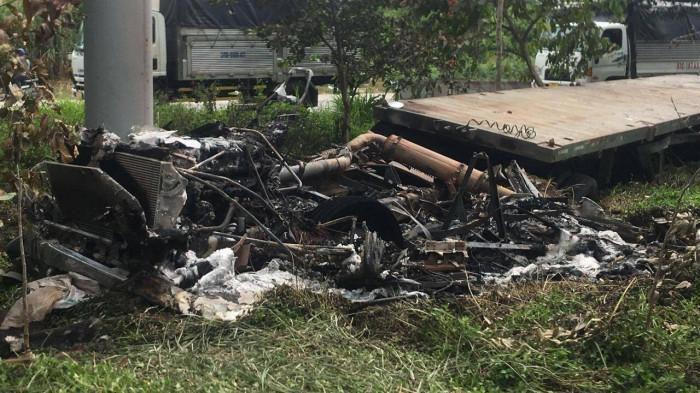 Tin giao thông đến sáng 18/11: Ô tô “điên” gây tai nạn liên hoàn, 4 người bị thương; Né ô tô, xe đầu kéo tông cột điện bốc cháy dữ dội