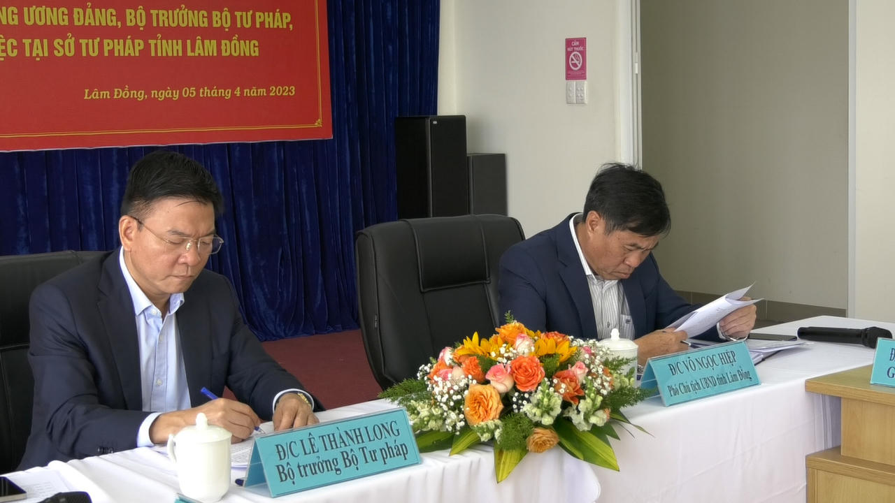 Tư pháp Lâm Đồng: Nâng cao hơn nữa vai trò tham mưu, giải quyết các vấn đề pháp lý