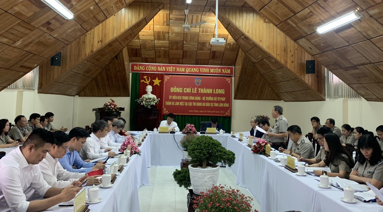 Thi hành án dân sự Lâm Đồng: Chú trọng công tác cán bộ, phòng chống tham nhũng, tiêu cực