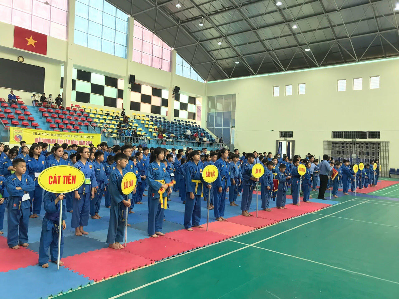 Hơn 300 vận động viên tham gia giải Vovinam tỉnh Lâm Đồng 