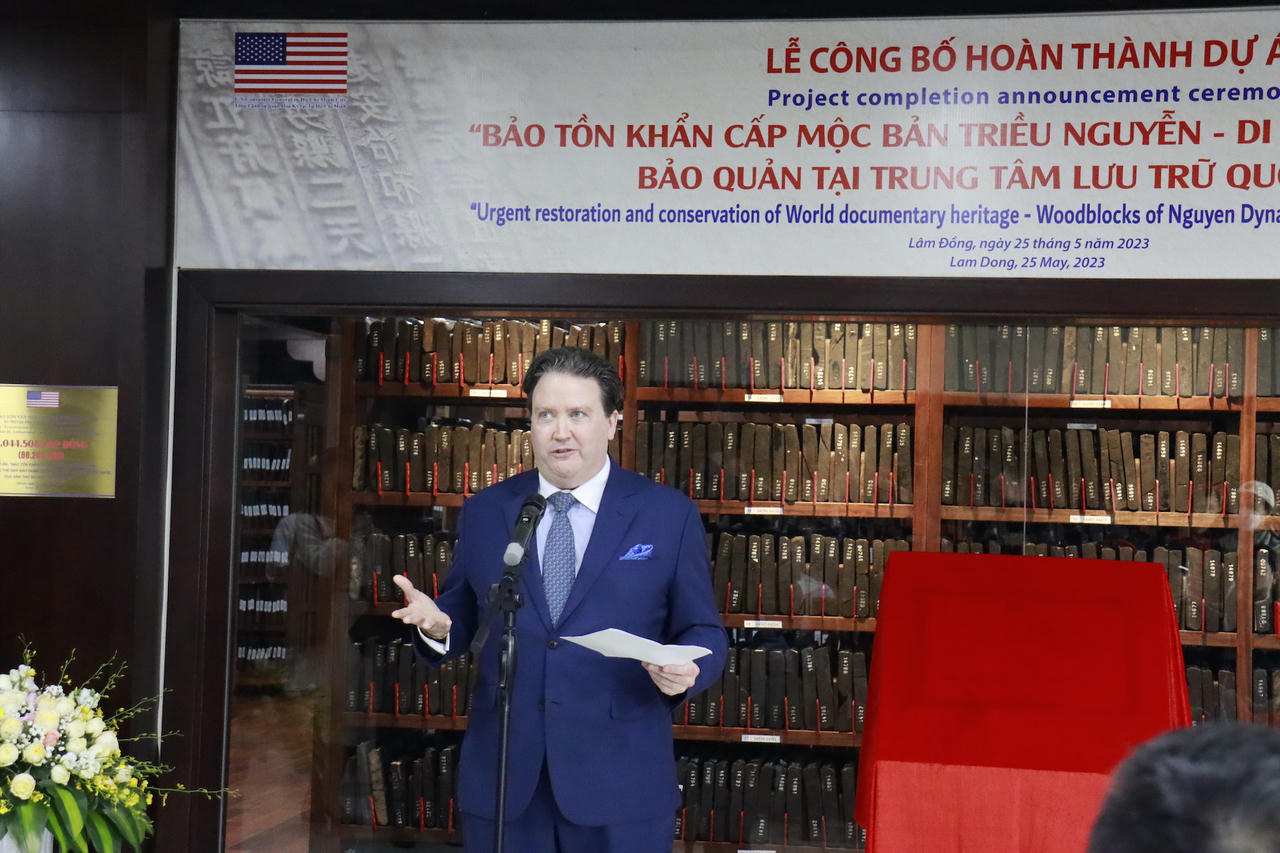 Bảo tồn thành công 500 mộc bản triều Nguyễn