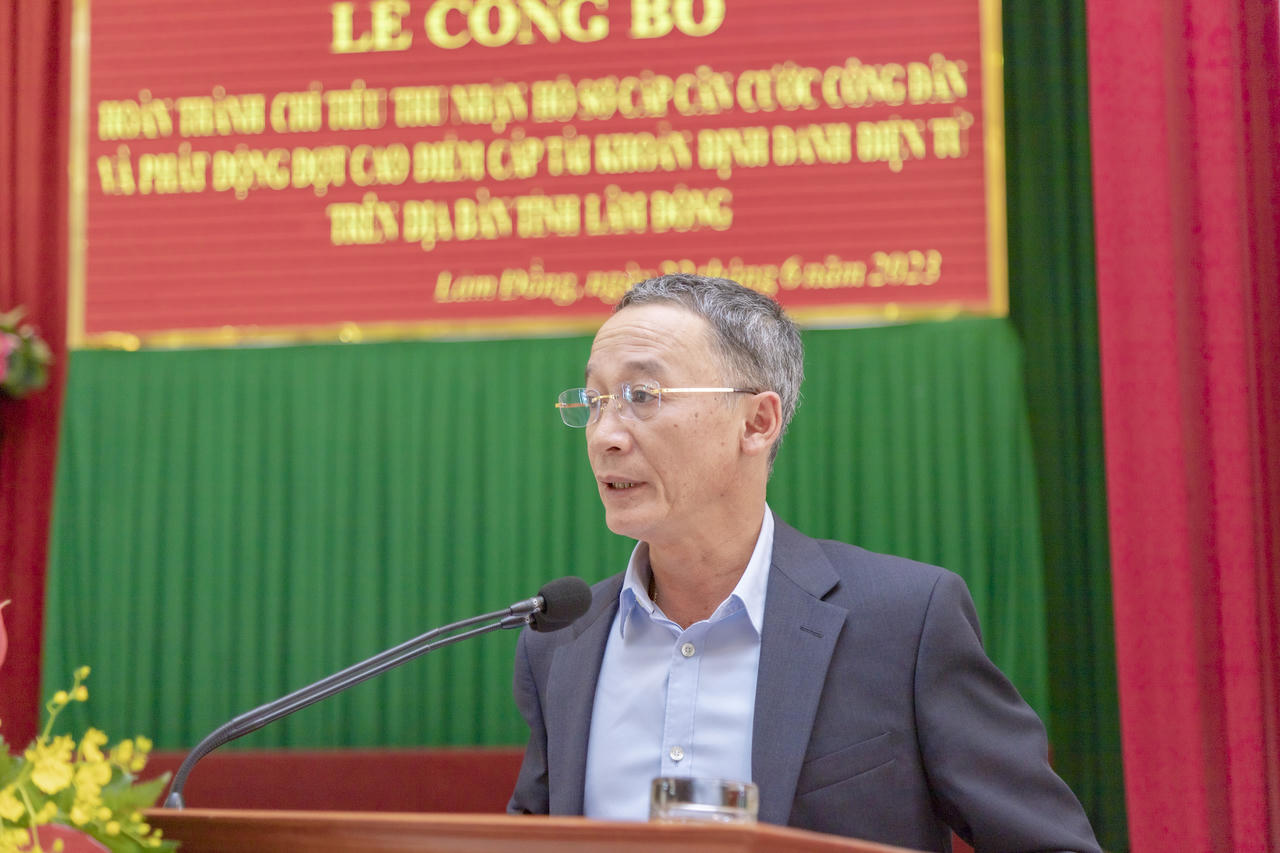 Lâm Đồng 'về đích' hoàn thành chỉ tiêu cấp căn cước công dân