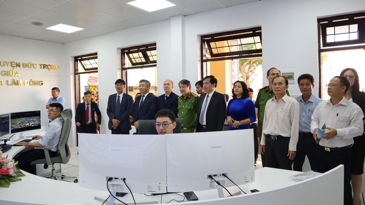 Lâm Đồng khai trương thêm một Trung tâm điều hành thông minh