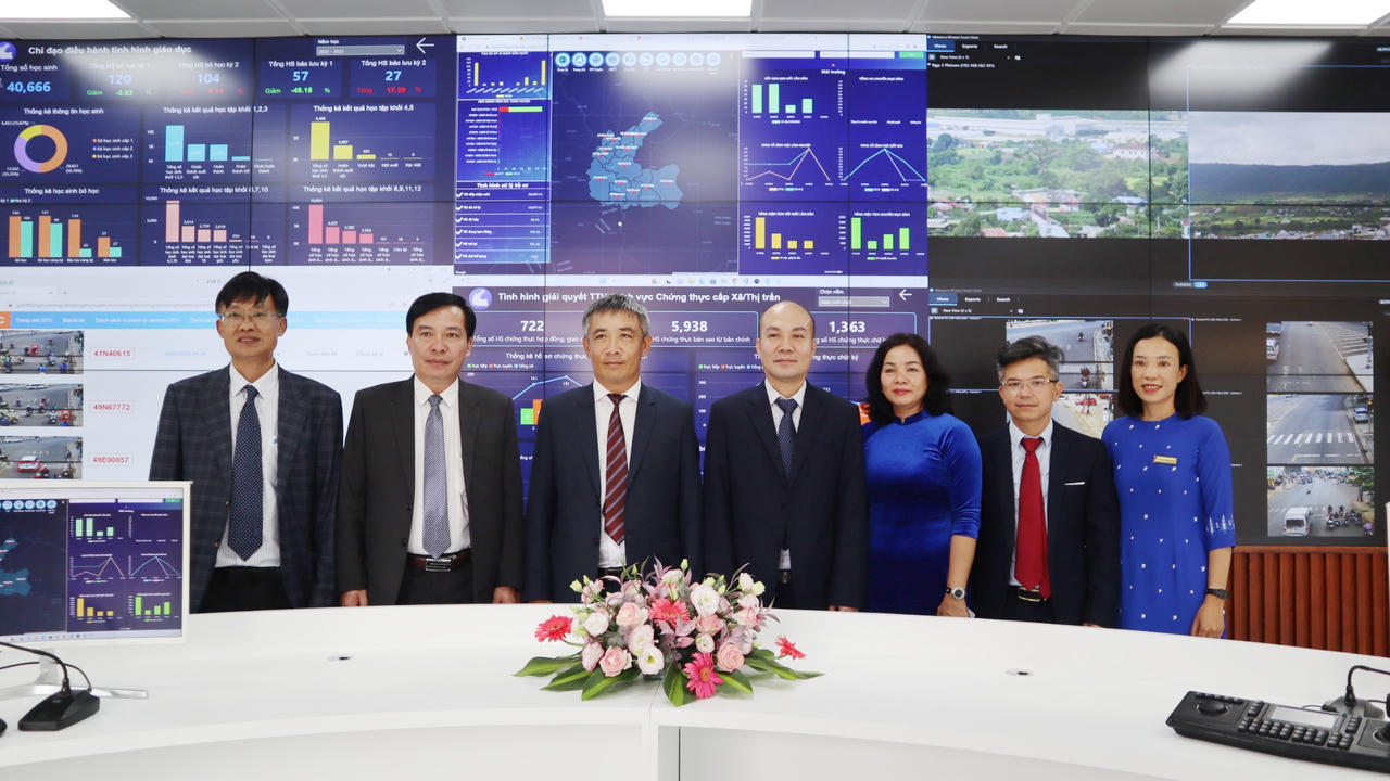 Lâm Đồng khai trương thêm một Trung tâm điều hành thông minh