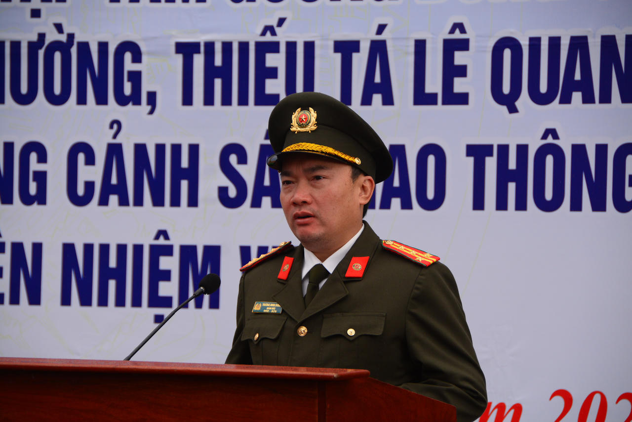 Phát động thi đua học tập tấm gương 3 cán bộ cảnh sát hy sinh trên đèo Bảo Lộc