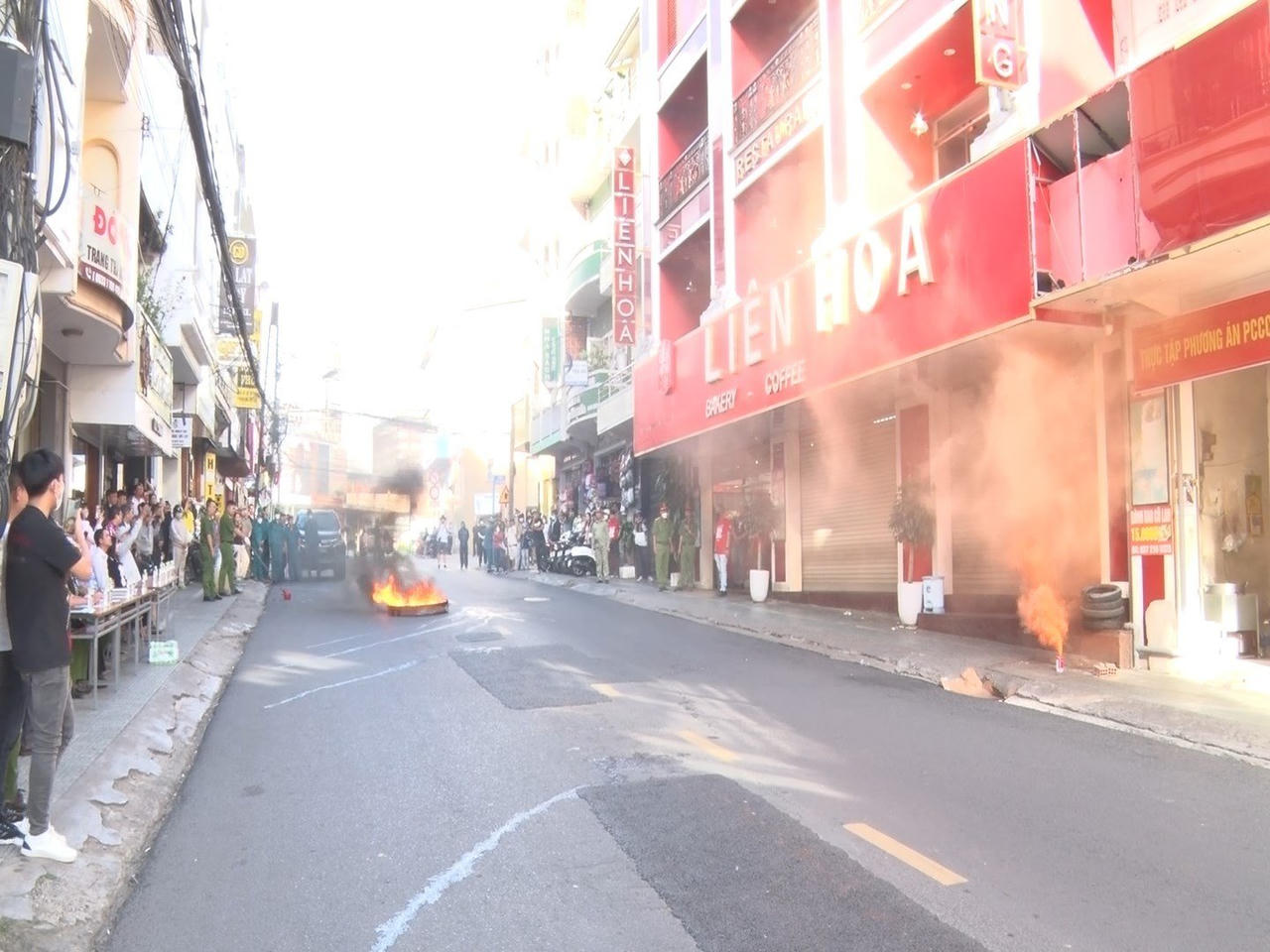 Đà Lạt tổ chức tập huấn phương án chữa cháy và cứu nạn, cứu hộ