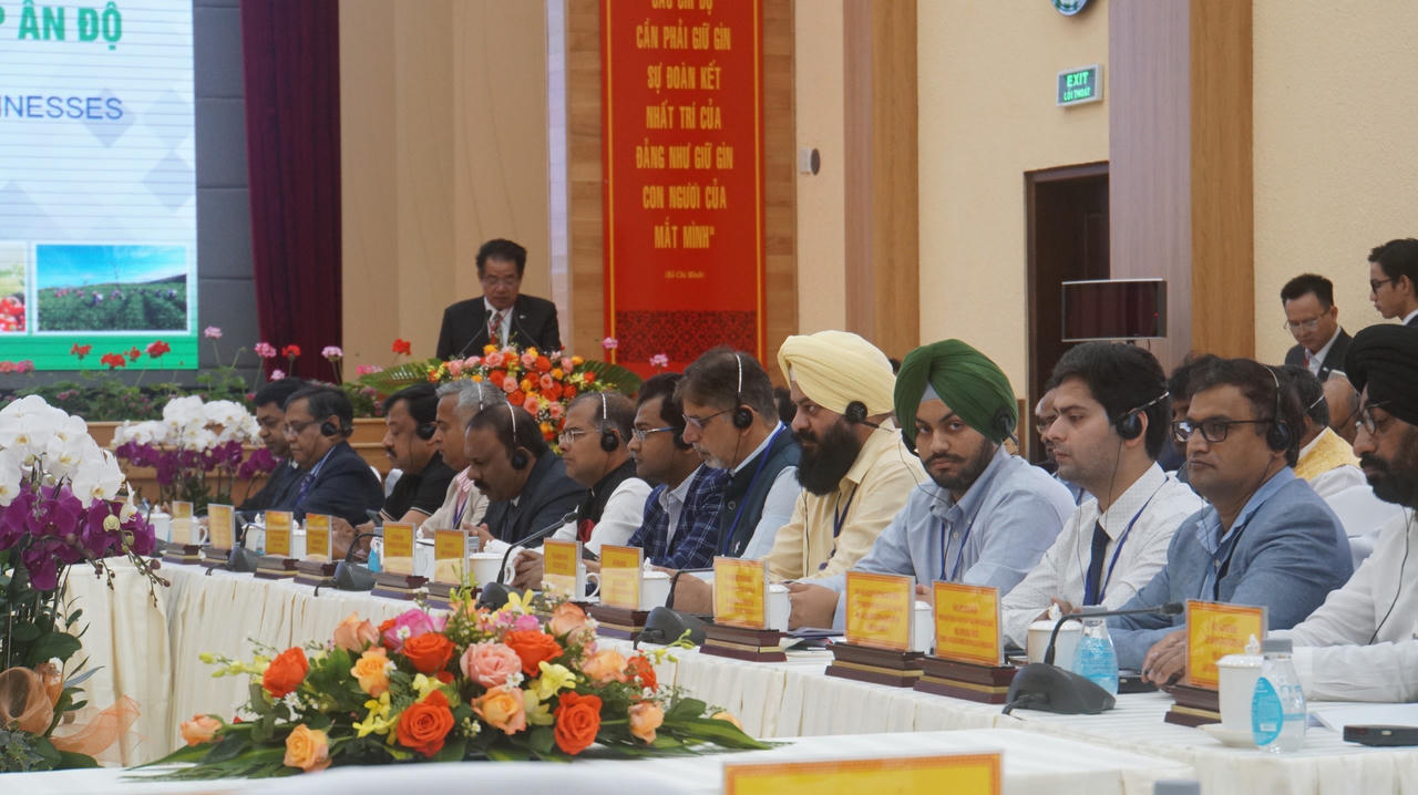 Kết nối giao thương với giữa doanh nghiệp Ấn Độ và vùng Tây Nguyên