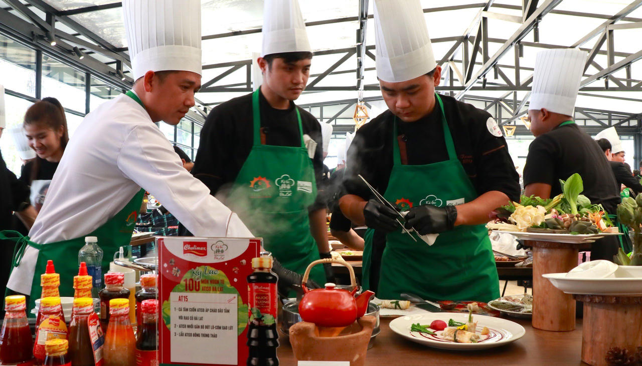 Xác lập thêm kỷ lục ẩm thực cho “thủ phủ” Atiso