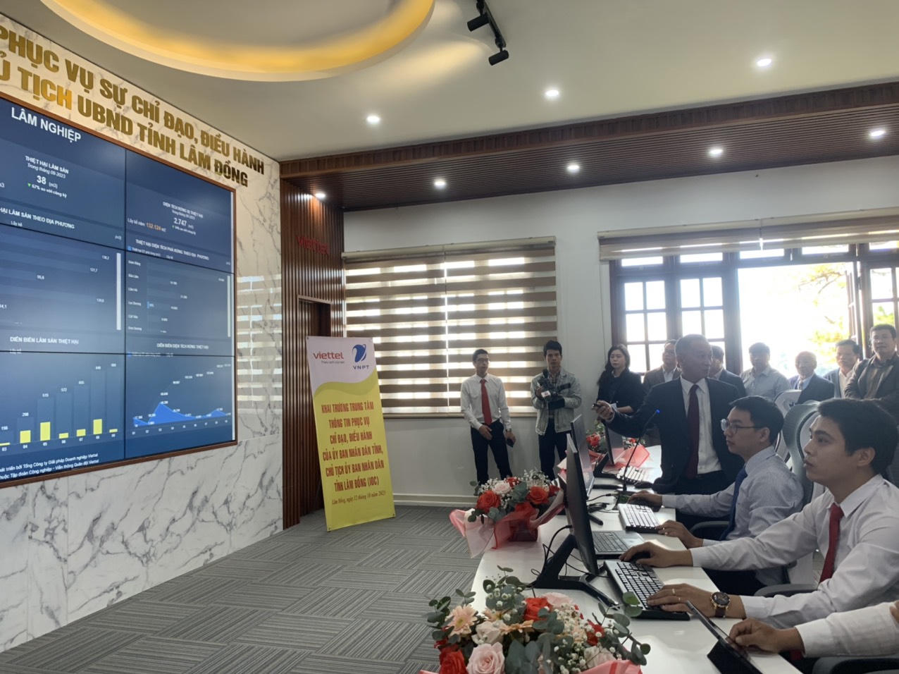 Khai trương trung tâm điều hành thông minh IOC tỉnh Lâm Đồng