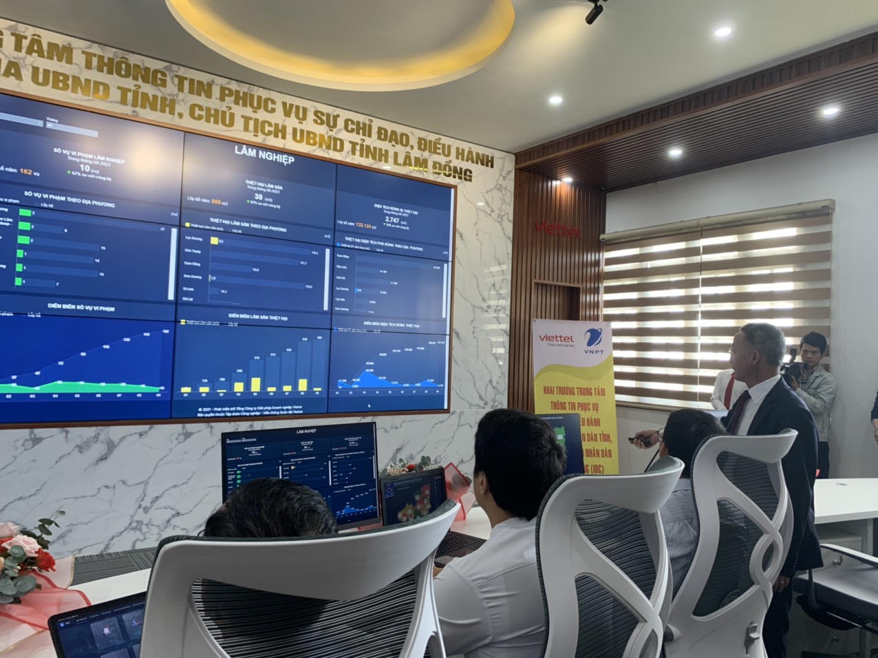 Khai trương trung tâm điều hành thông minh IOC tỉnh Lâm Đồng