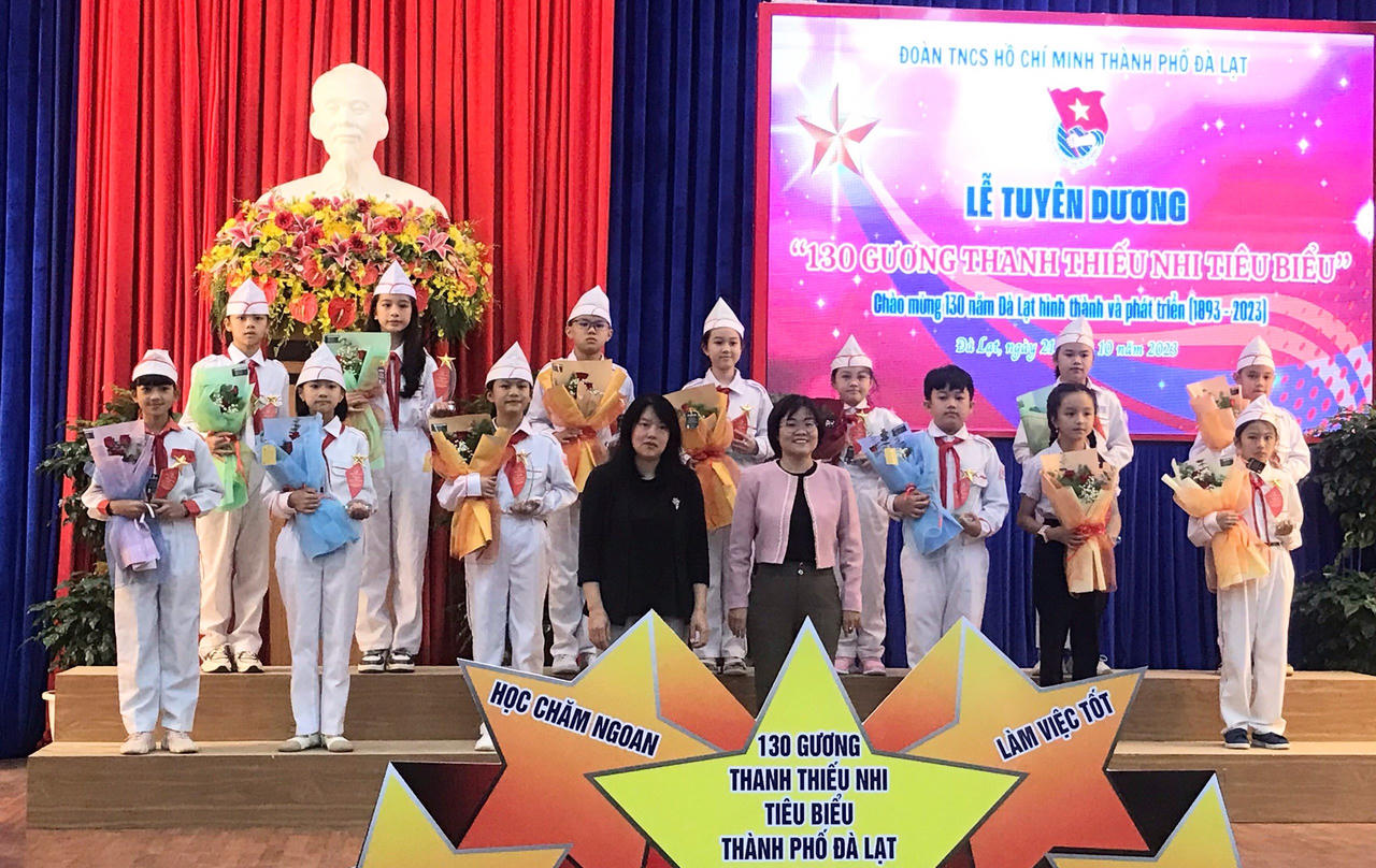 Đà Lạt tuyên dương 130 gương thanh thiếu nhi tiêu biểu