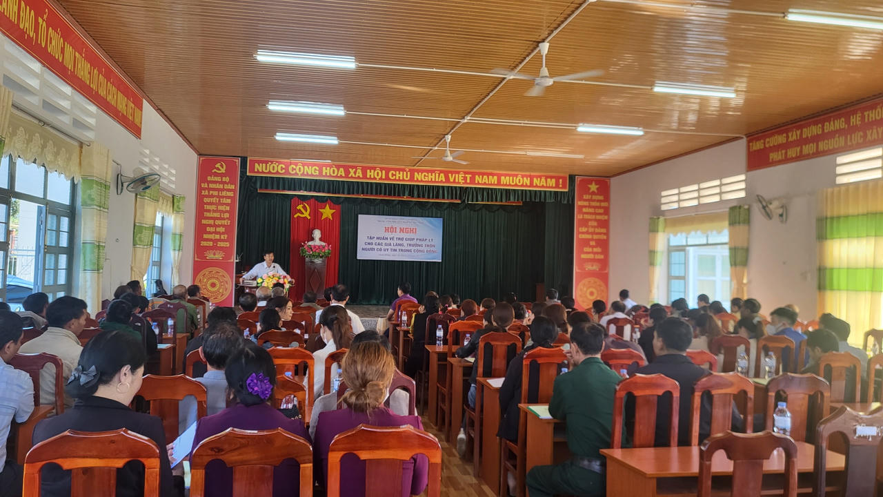 Lâm Đồng: Bám cơ sở, phổ biến chính sách giáo dục pháp luật, ổn định vùng đồng bào dân tộc thiểu số