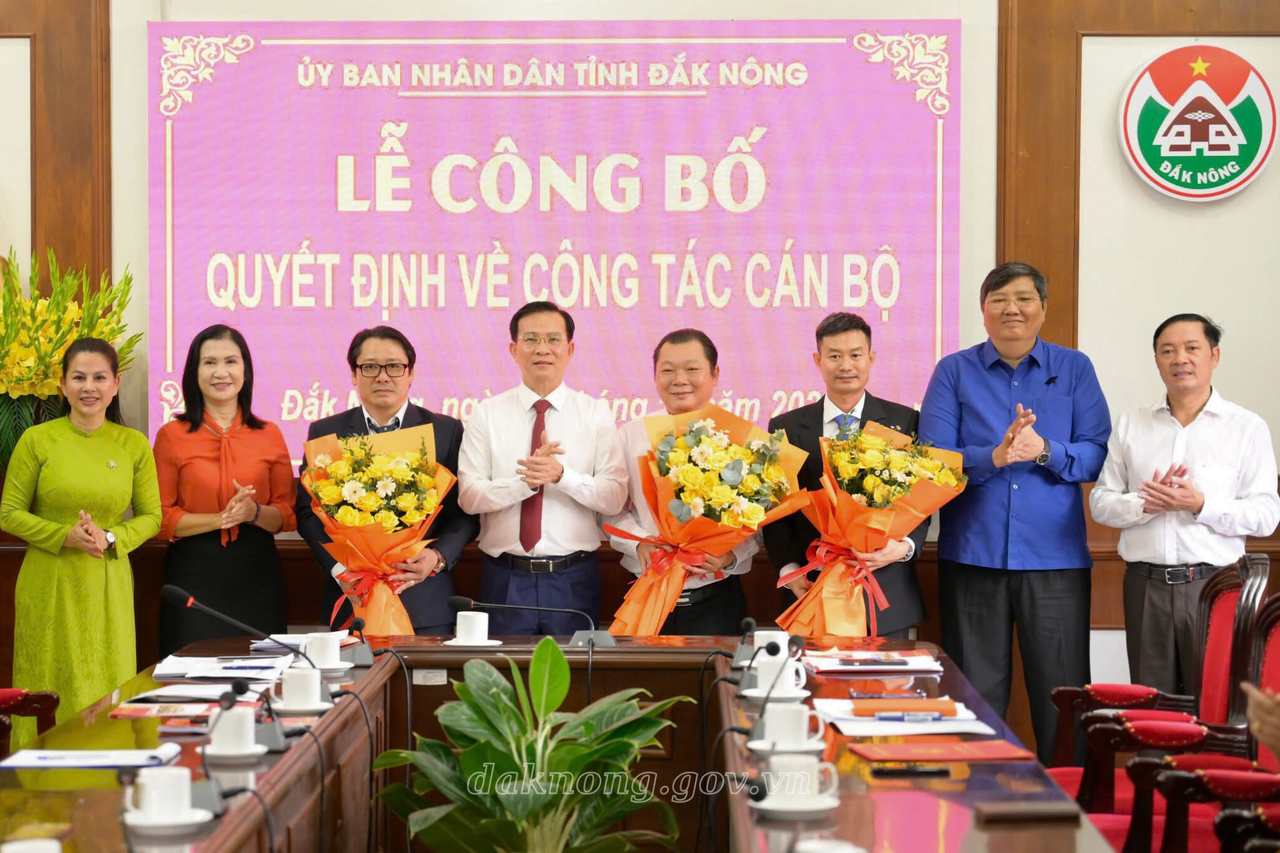 Sở Y tế tỉnh Đắk Nông có tân Phó Giám đốc