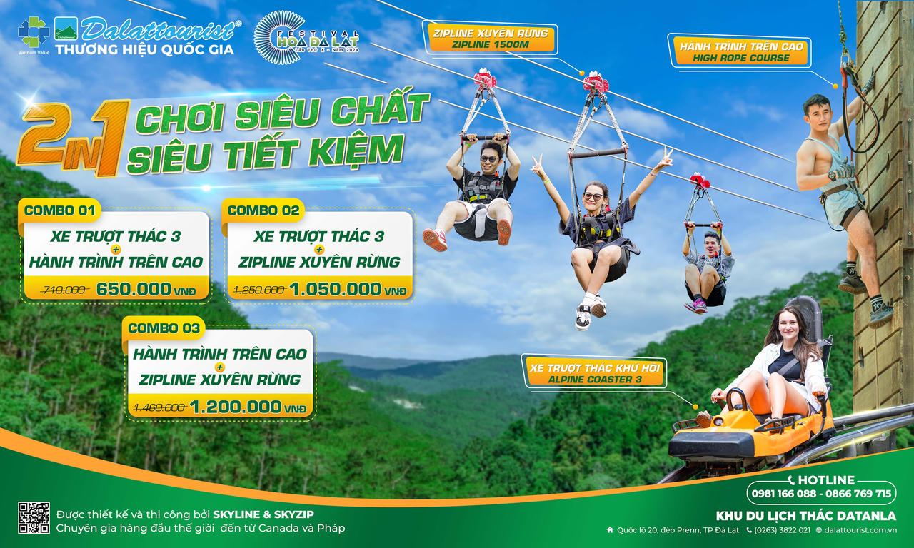 Thêm nhiều điểm du lịch miễn phí, giảm giá vé ngày khai mạc Festival Hoa Đà Lạt