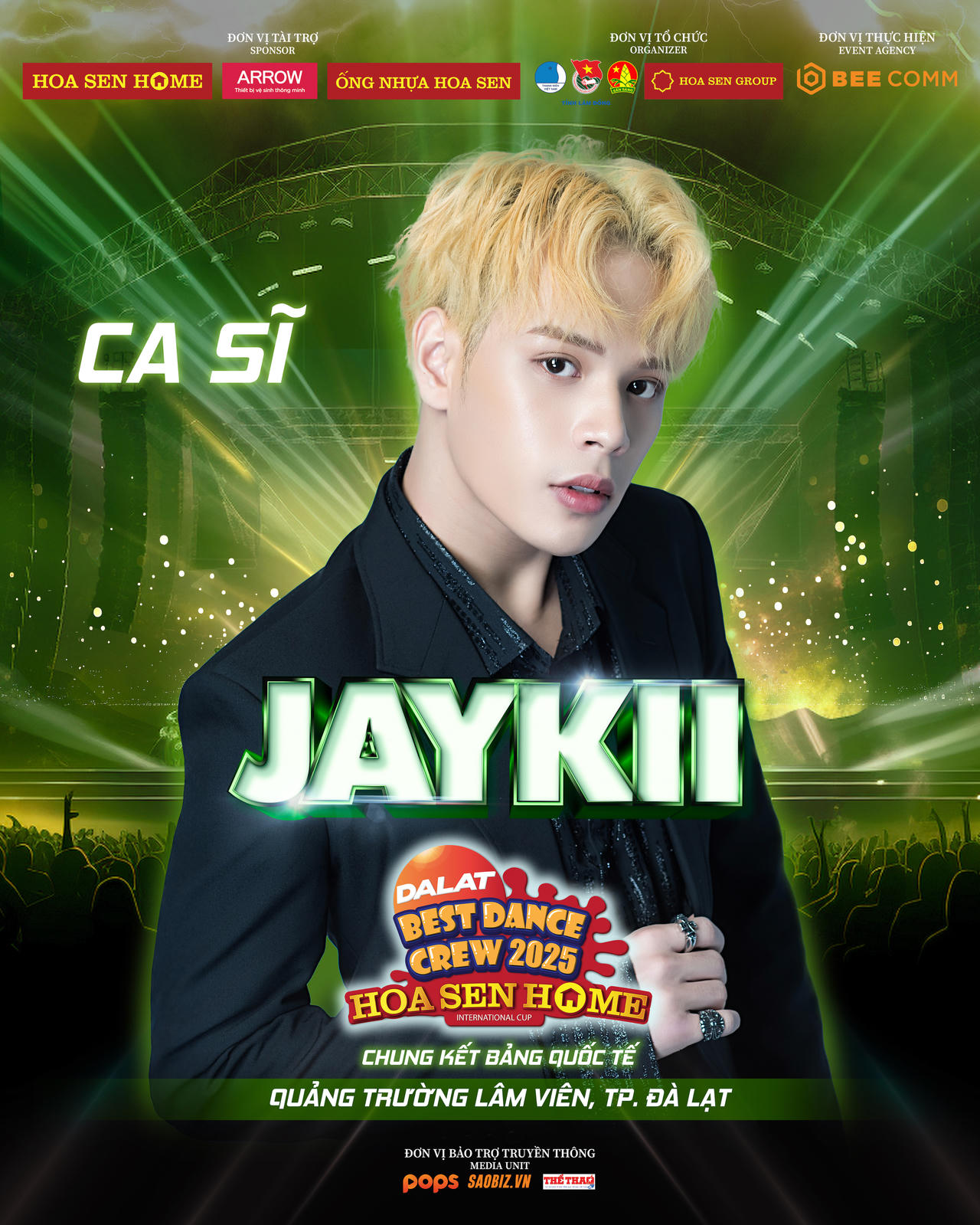 Ninh Dương Lan Ngọc cùng 4 chị đẹp khuấy đảo chung kết Dalat Best Dance Crew 2025