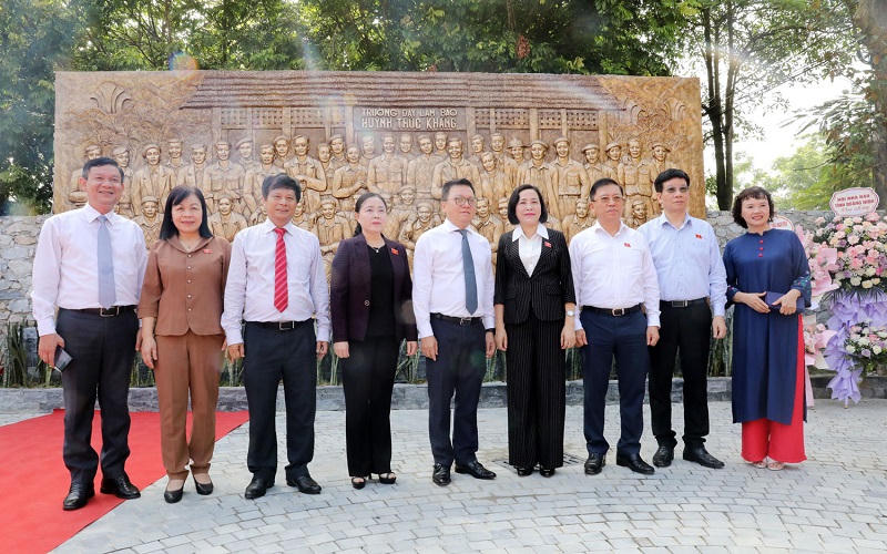 Khánh thành Công trình tu bổ, tôn tạo Di tích Quốc gia Trường dạy làm báo Huỳnh Thúc Kháng