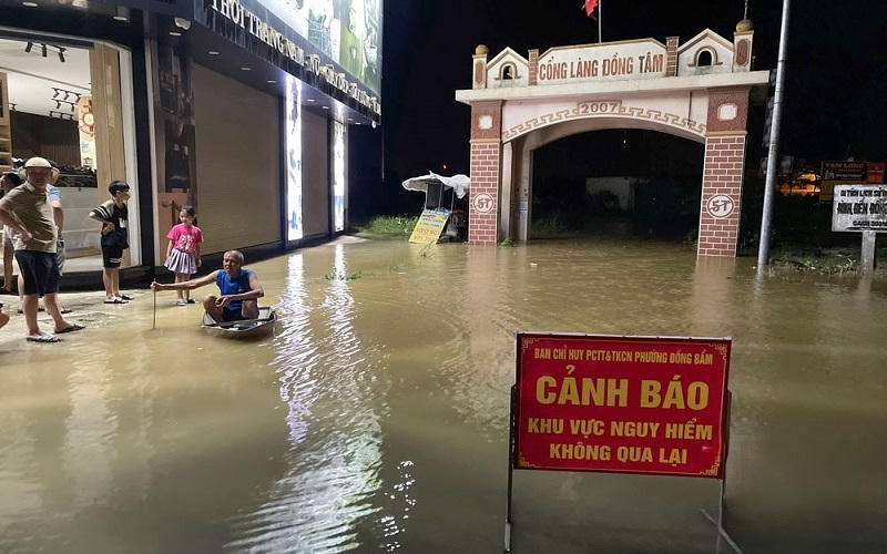 Thiệt hại nặng nề tại các tỉnh miền Bắc do bão số 3