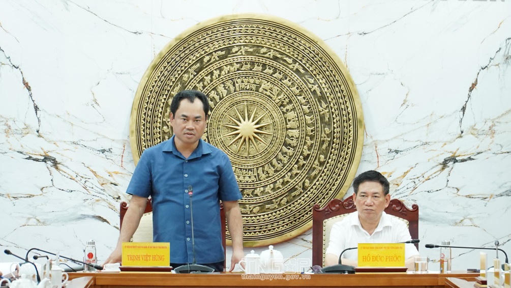 Phó Thủ tướng Hồ Đức Phớc kiểm tra công tác khắc phục hậu quả mưa lũ tại Thái Nguyên, Bắc Kạn, Cao Bằng 