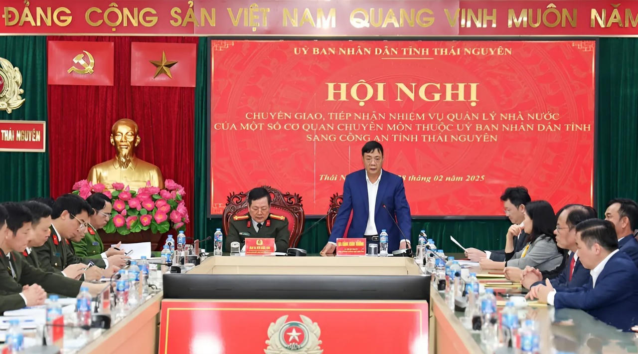 Công an tỉnh Thái Nguyên tiếp nhận thêm nhiệm vụ