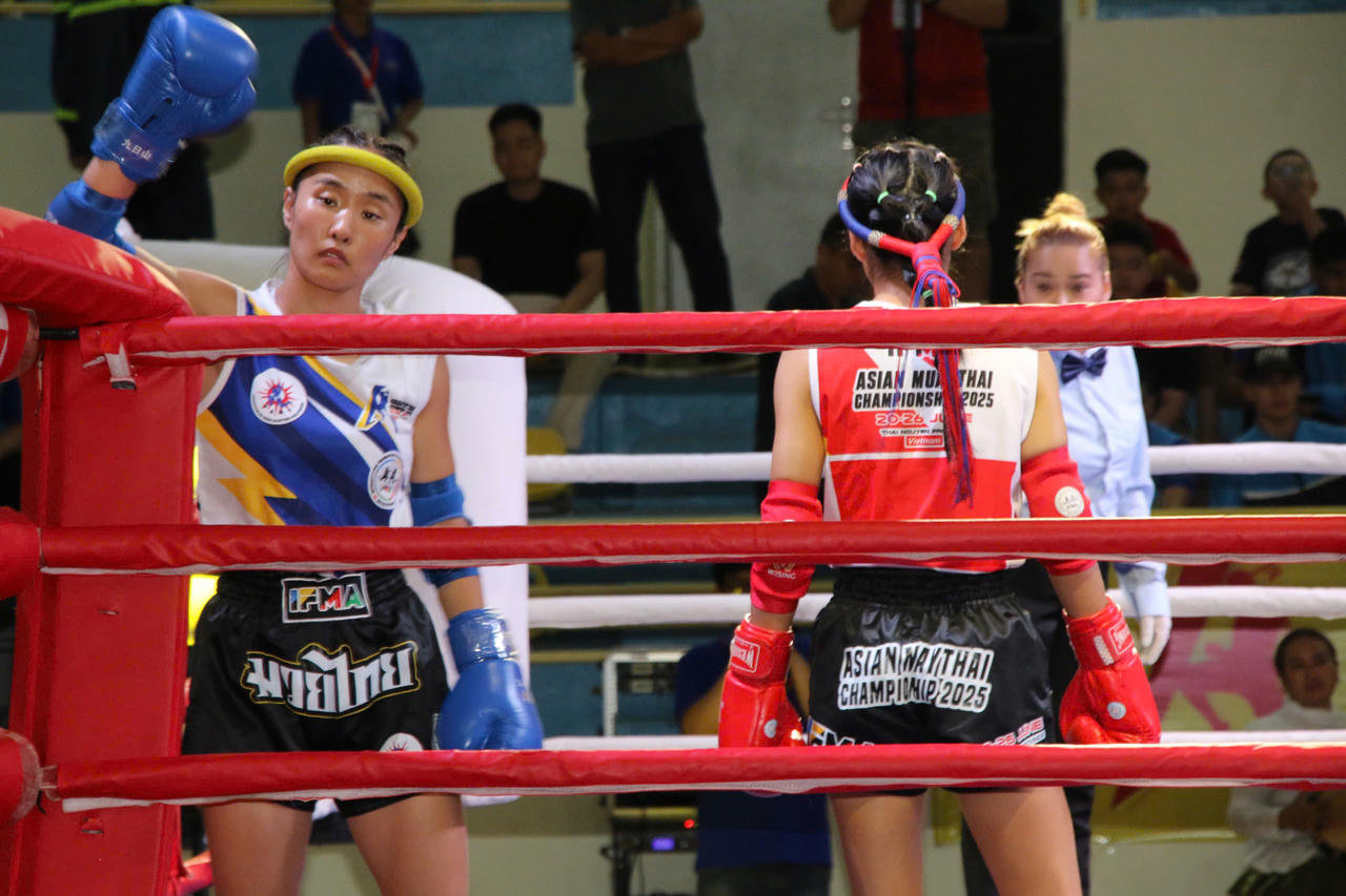 Muay châu Á 2025 chính thức khởi tranh tại Thái Nguyên