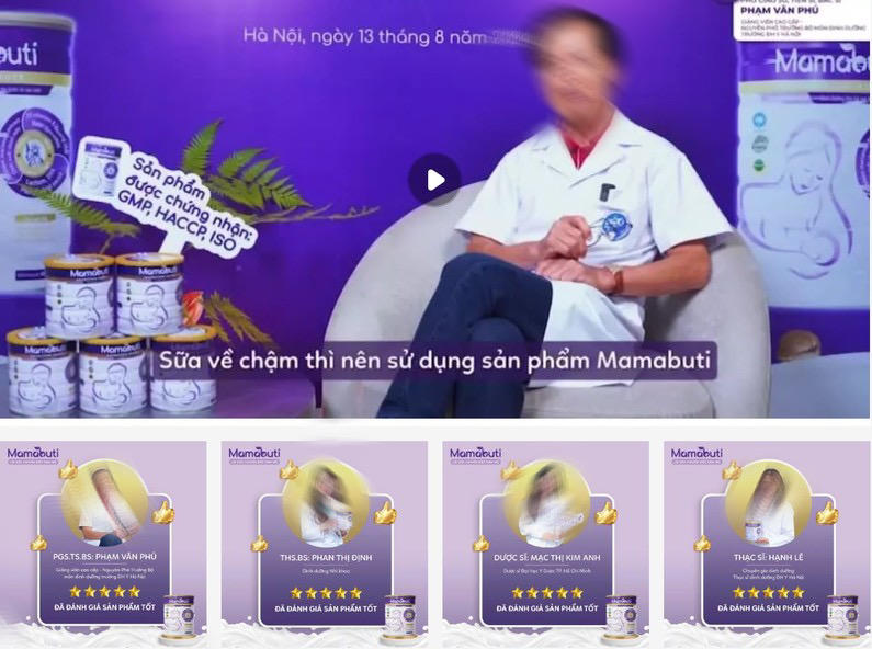 Hà Nội: TPBS Mamabuti đóng website sau khi bị phản ánh quảng cáo trái quy định