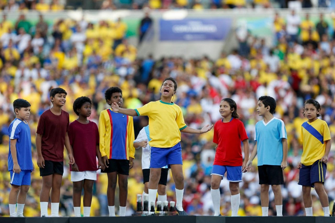 Những hình ảnh đáng nhớ tại trận chung kết Copa America