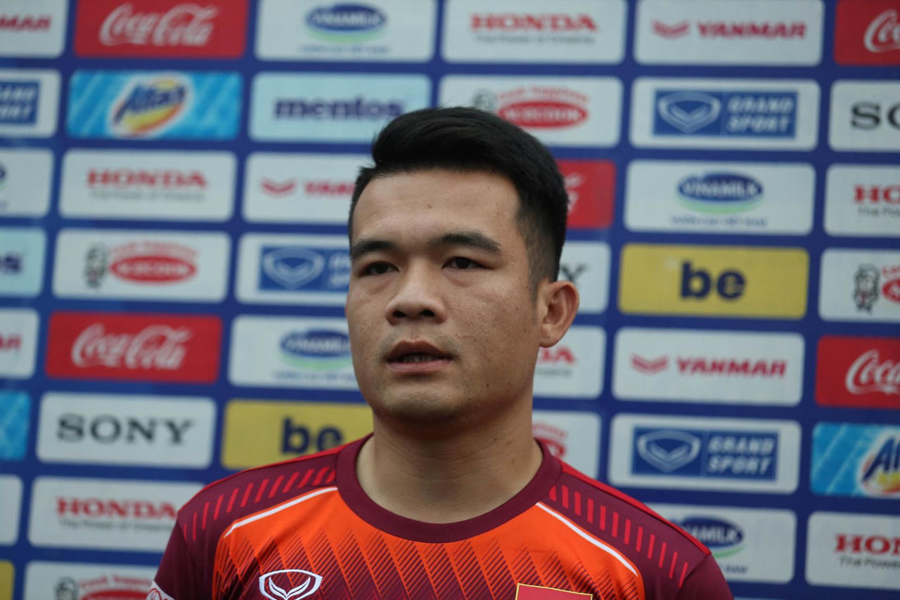 Tiền vệ Ngô Hoàng Thịnh: “Tôi muốn dành chiến thắng trước Thái Lan“