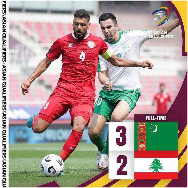 Turkmenistan bất ngờ đánh bại Li-băng, đội tuyển Việt Nam sáng cửa đi tiếp 