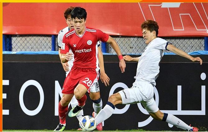 Viettel đánh rơi điểm ở phút bù giờ