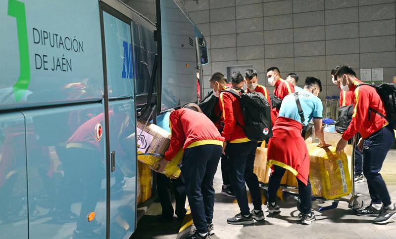  Futsal Việt Nam tập luyện tại Tây Ban Nha 
