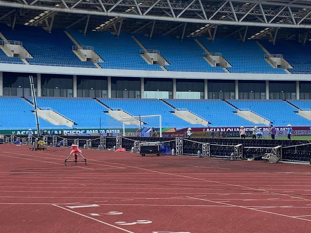  VAR sẵn sàng giám sát trận VIệt Nam - Australia trên Sân vận động Mỹ Đình