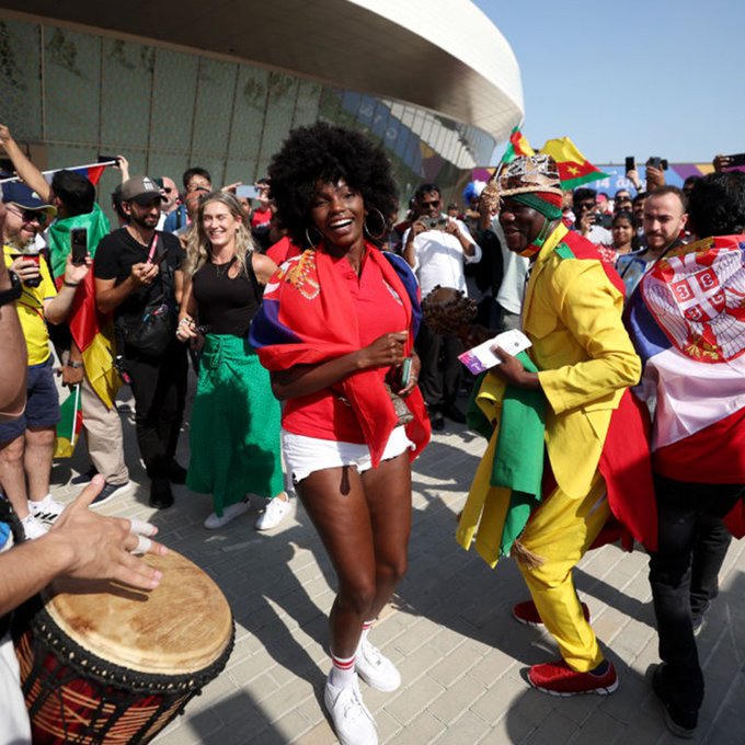 Sắc màu cổ động viên World Cup