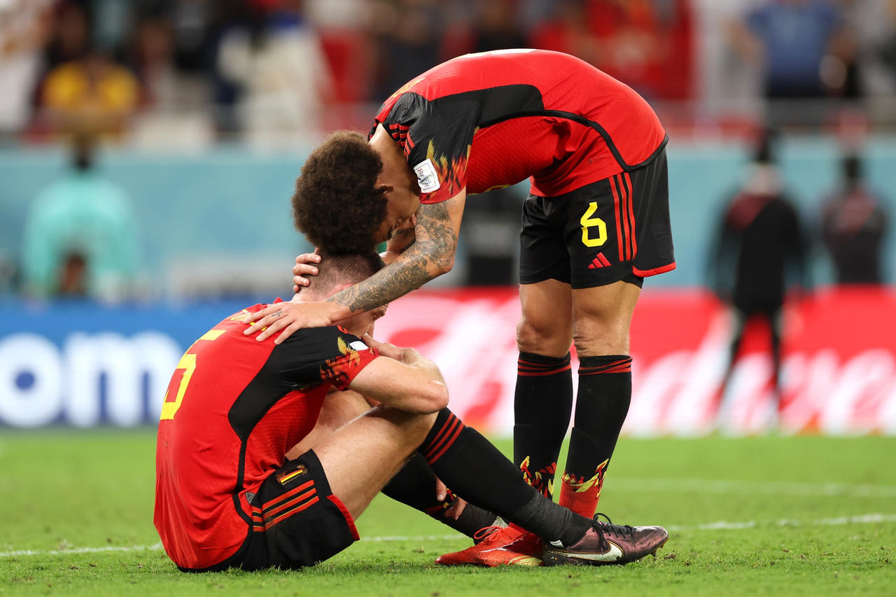 Đội tuyển Bỉ gục ngã khi dừng bước ở vòng bảng