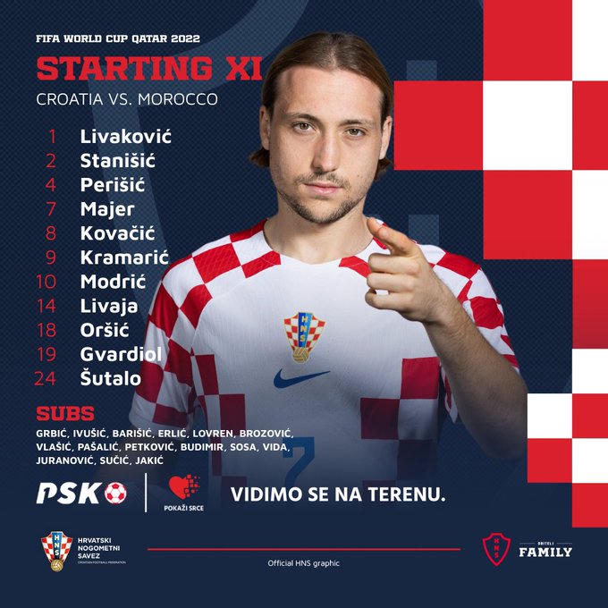 Croatia giành huy chương đồng World Cup