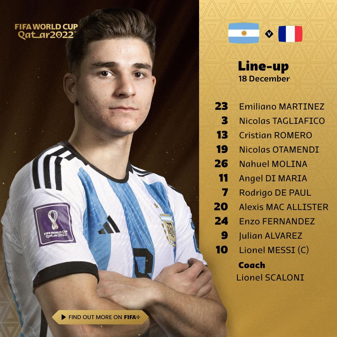 Argentina vô địch World Cup