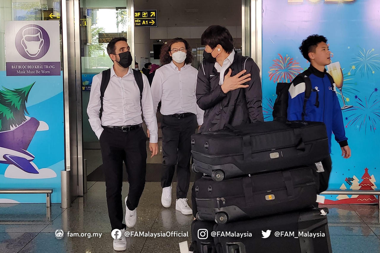 Đội tuyển Malaysia tới Hà Nội