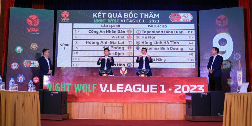 Bốc thăm, xếp lịch thi đấu V.league 2023
